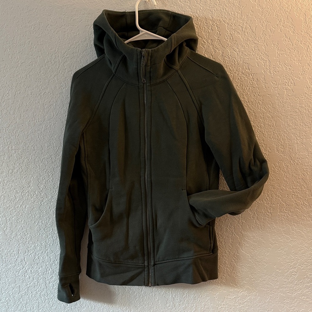 Lululemon Women’s Green Scuba Hoodie